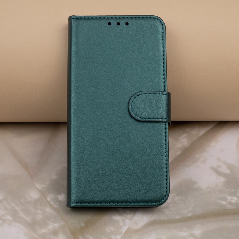 Калъф Smart Classic за iPhone 16e / 17e, тъмно зелен