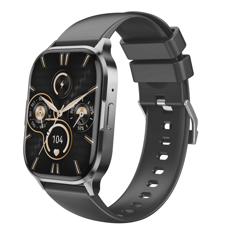 XO смарт часовник J10 Amoled черен