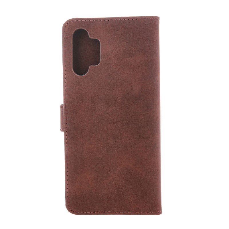 Калъф Smart Velvet за Xiaomi Redmi Note 14 4G (Global) кафяв (164.84 x 78.15 x 8.16 mm)