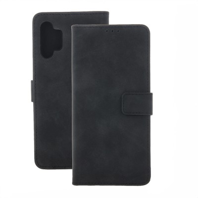 Smart Velvet калъф за Honor 600 / Honor 600 Pro, черен