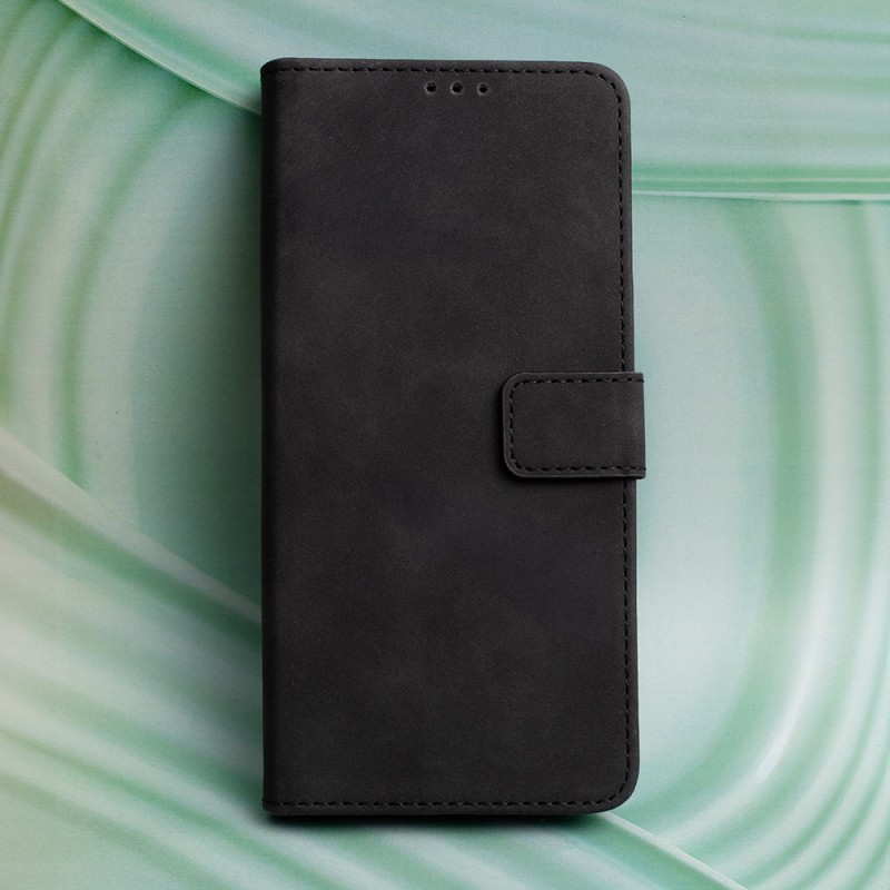 Smart Velvet калъф за Honor 600 / Honor 600 Pro, черен