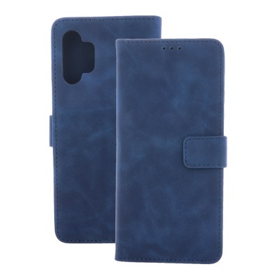 Smart Velvet калъф за Honor 600 / Honor 600 Pro, тъмносин