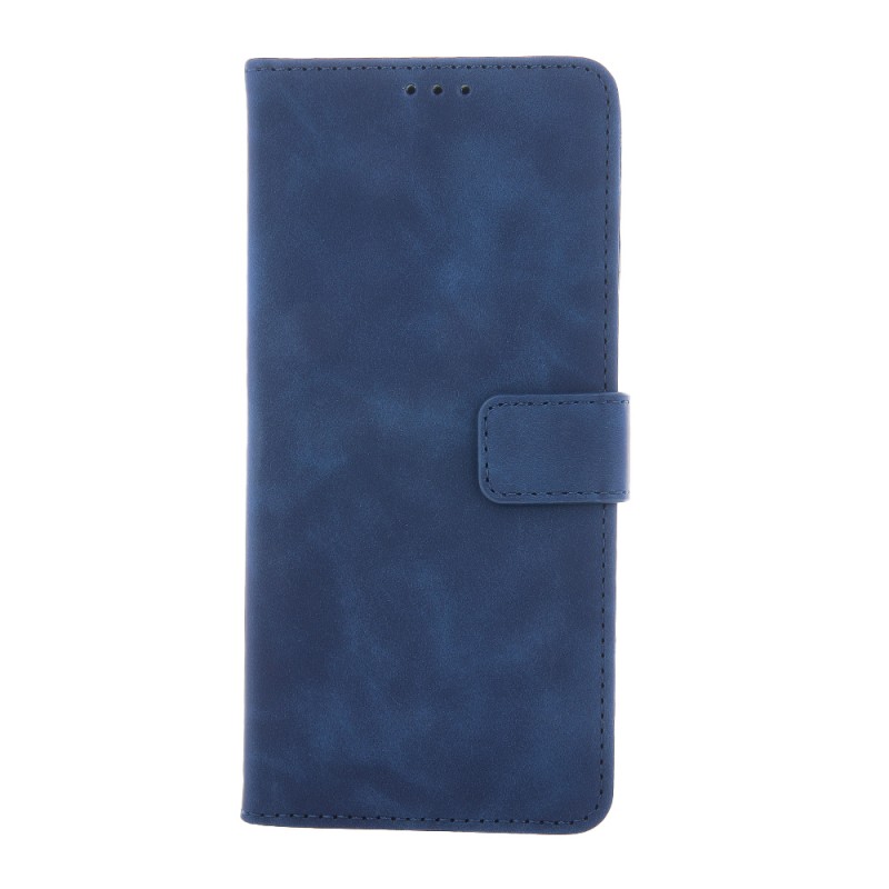 Кадифе Smart Velvet за Xiaomi Redmi Note 14 4G (Global) тъмносин (164.84 x 78.15 x 8.16 mm)