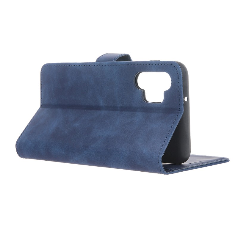 Кадифе Smart Velvet за Xiaomi Redmi Note 14 4G (Global) тъмносин (164.84 x 78.15 x 8.16 mm)