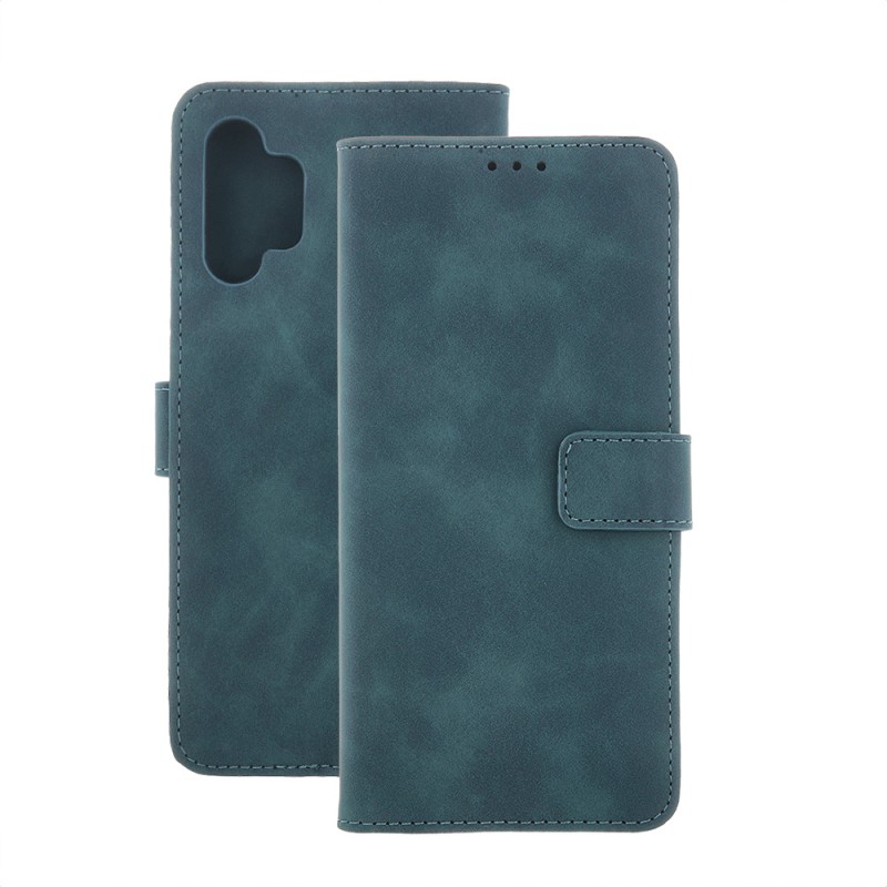 Кадифе Smart Velvet за Xiaomi Redmi A5 Global (173.45 x 79.35 x 8.45) тъмнозелен