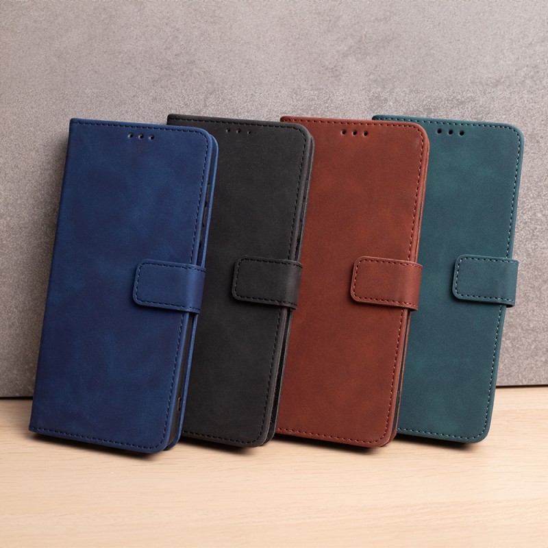 Калъф Smart Velvet за Motorola Moto G24 / G04 кафяв