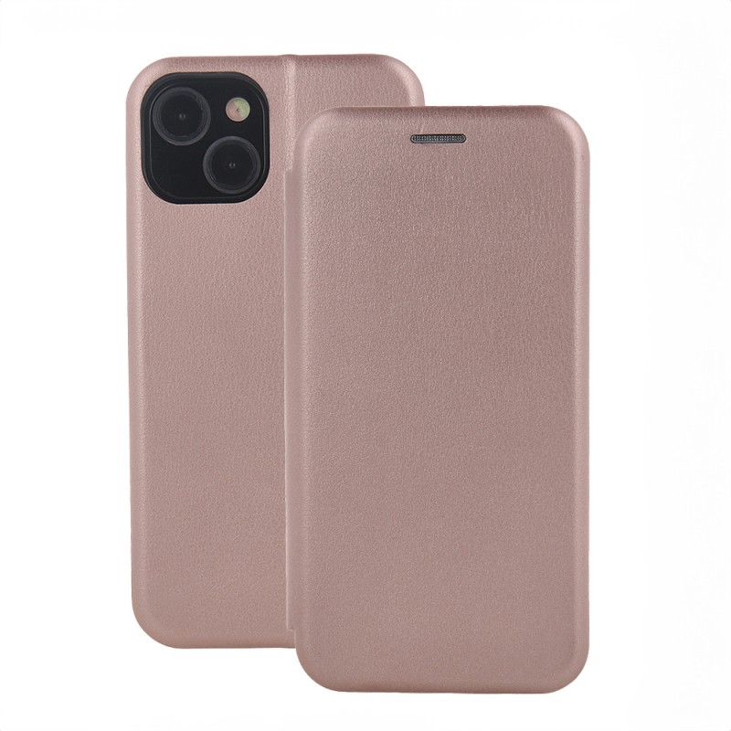Калъф Smart Diva за iPhone 16e / 17e, розов и златен