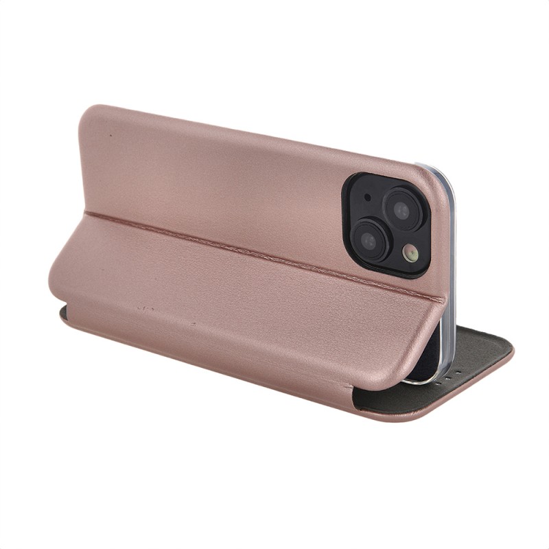 Калъф Smart Diva за iPhone 16e / 17e, розов и златен