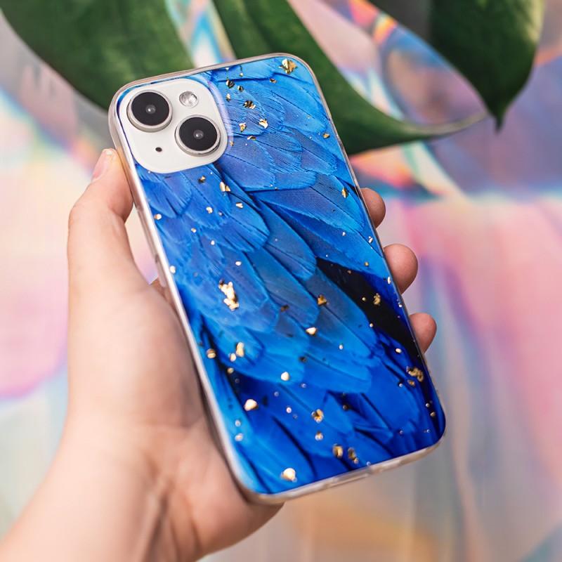 Овърлей Gold Glam за Samsung Galaxy A25 5G (глобален) син