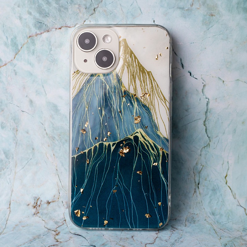 Gold Glam наслагване за Samsung Galaxy A25 5G (глобална) планина