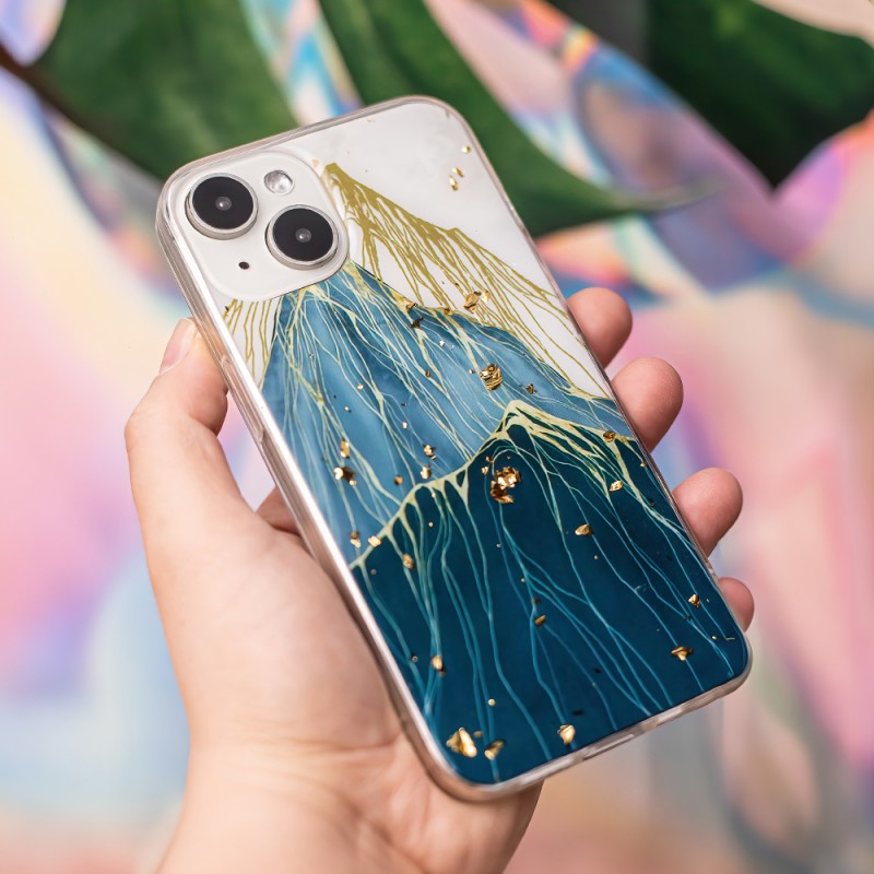 Gold Glam наслагване за Samsung Galaxy A25 5G (глобална) планина