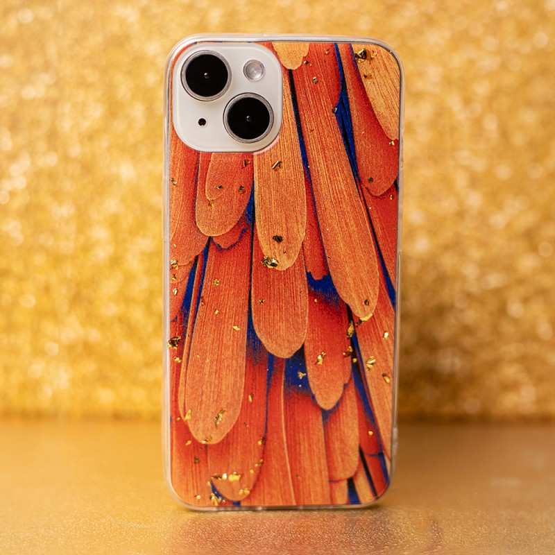 Овърлей Gold Glam за Samsung Galaxy A25 5G (глобален) оранжев