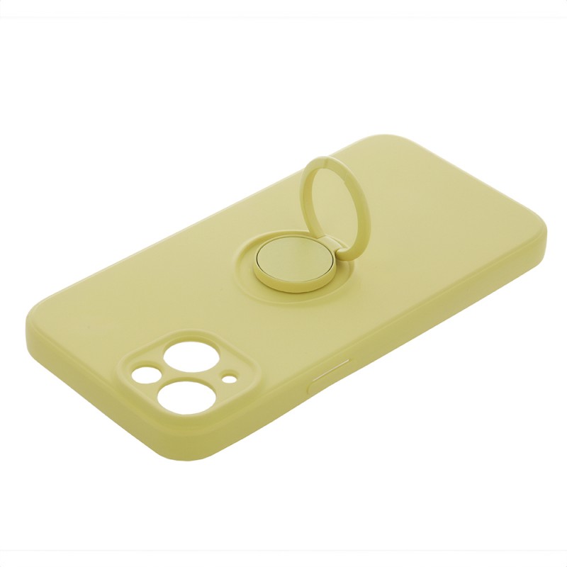 Капак Finger Grip за Samsung Galaxy A14 4G / A14 5G жълт