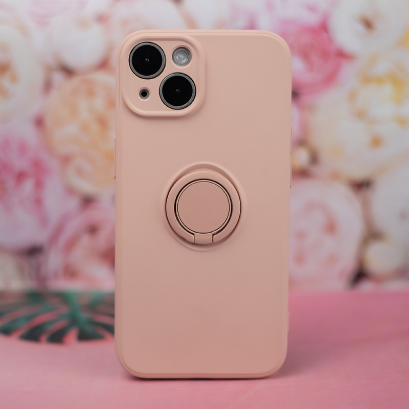 Капак Finger Grip за iPhone 15 Pro 6.1" розов
