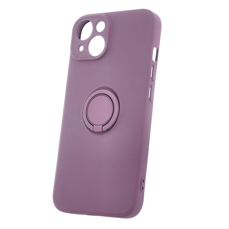 Капак Finger Grip за iPhone 15 Pro 6.1" светло лилав