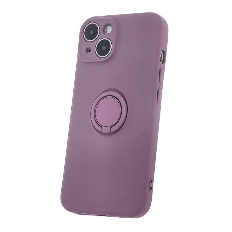 Капак Finger Grip за iPhone 15 Pro 6.1" светло лилав