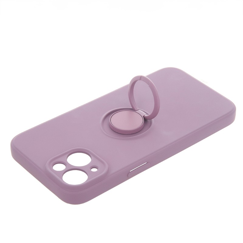 Капак Finger Grip за iPhone 15 Pro 6.1" светло лилав