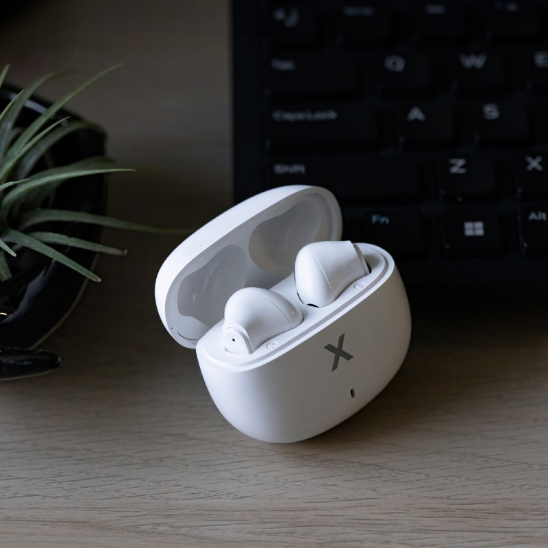 Maxlife MXBE-03 TWS BT слушалки бели за поставяне в ушите