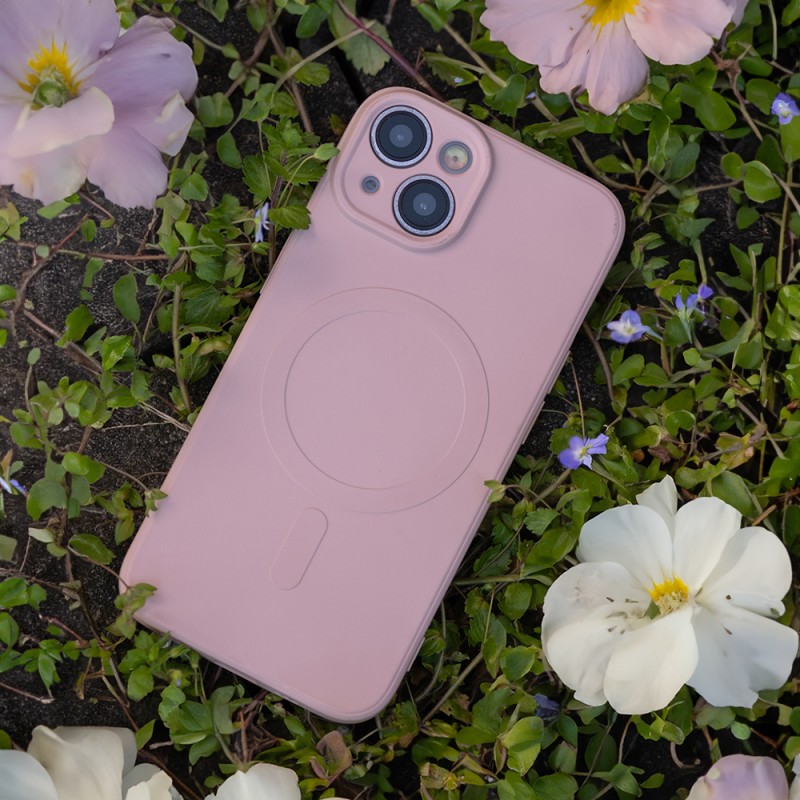 Овърлей Simple Color Mag за Samsung Galaxy A57 5G, розов