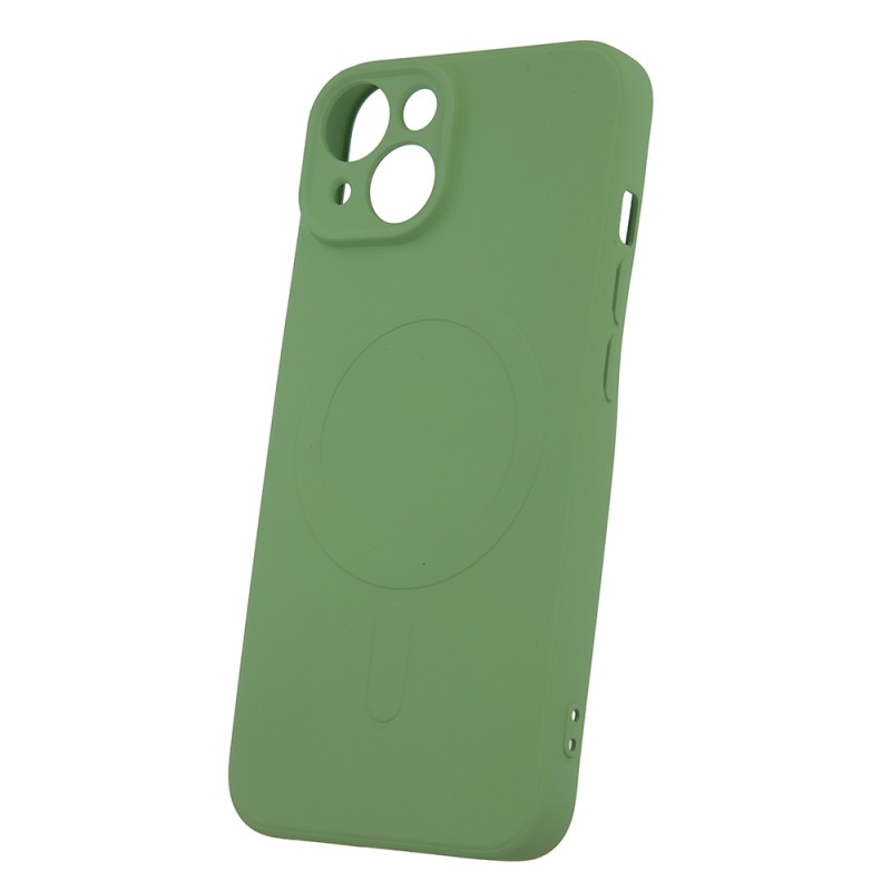 Капак Simple Color Mag за iPhone 16e / 17e светло зелен