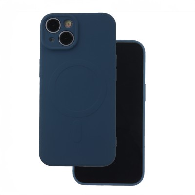 Гръб Simple Color Mag за Samsung Galaxy A55 5G тъмносин