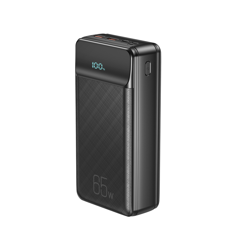 XO power bank за лаптоп PR201 65W 30000mAh черен