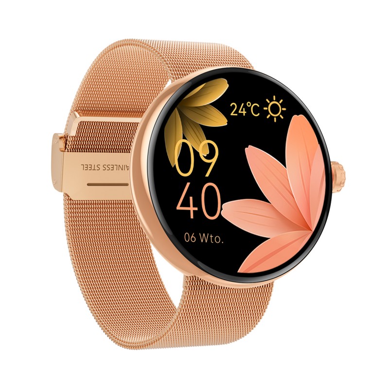 Forever смарт часовник Forevive 5 SB-365 розово злато