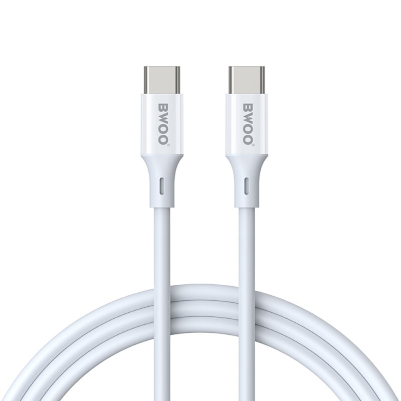 BWOO кабел X282 C-C 60W USB-C към USB-C ABS case + TPE