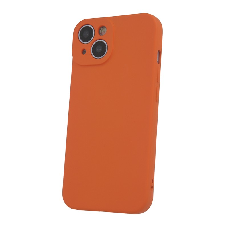 Силиконов капак за Xiaomi Redmi 13c 5G оранжев