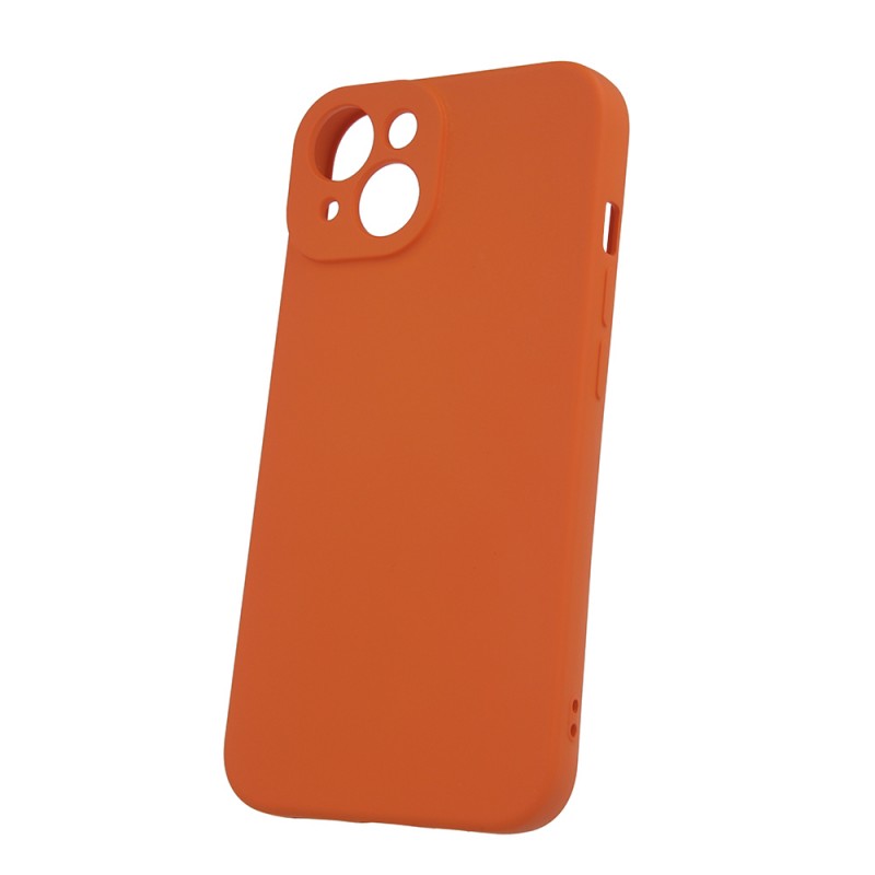 Силиконов капак за Xiaomi Redmi 13c 5G оранжев