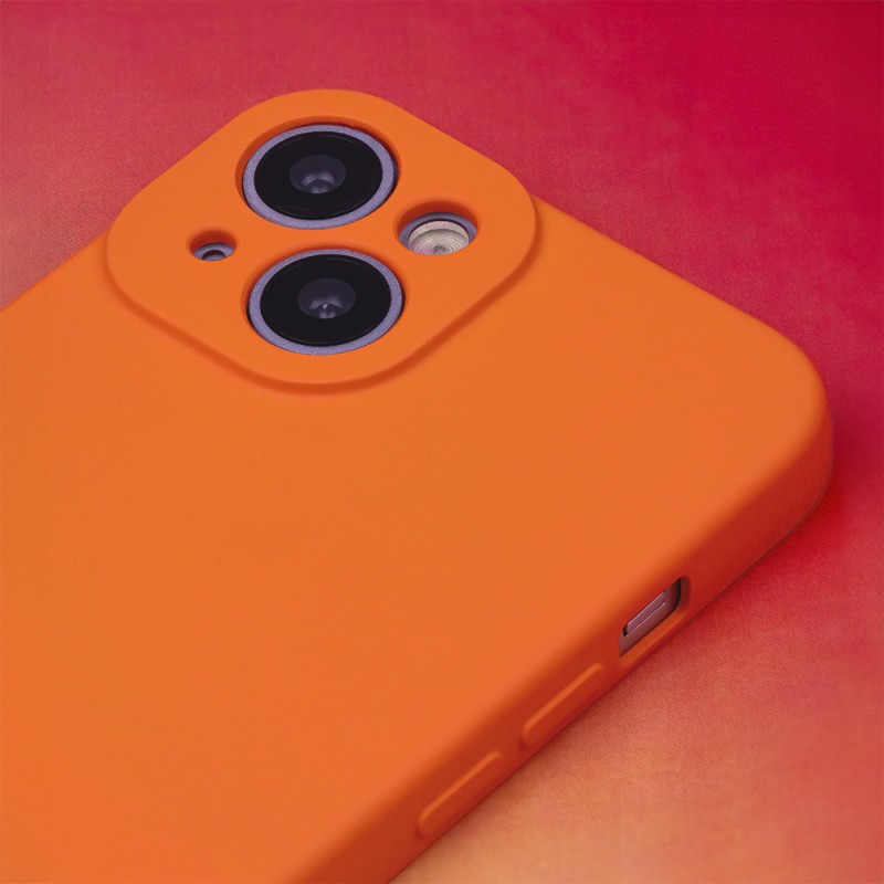Силиконов капак за Xiaomi Redmi 13c 5G оранжев
