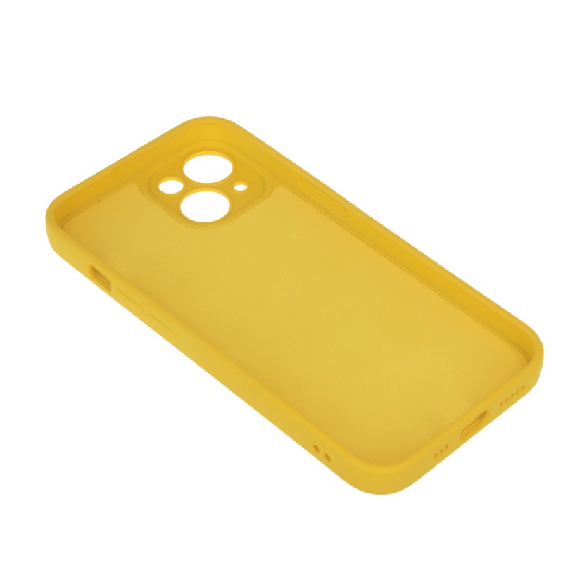 Силиконов капак за Xiaomi Redmi 13c 5G жълт