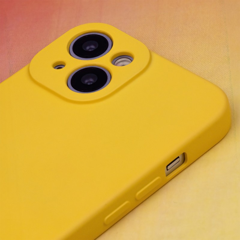 Силиконов капак за Xiaomi Redmi 13c 5G жълт
