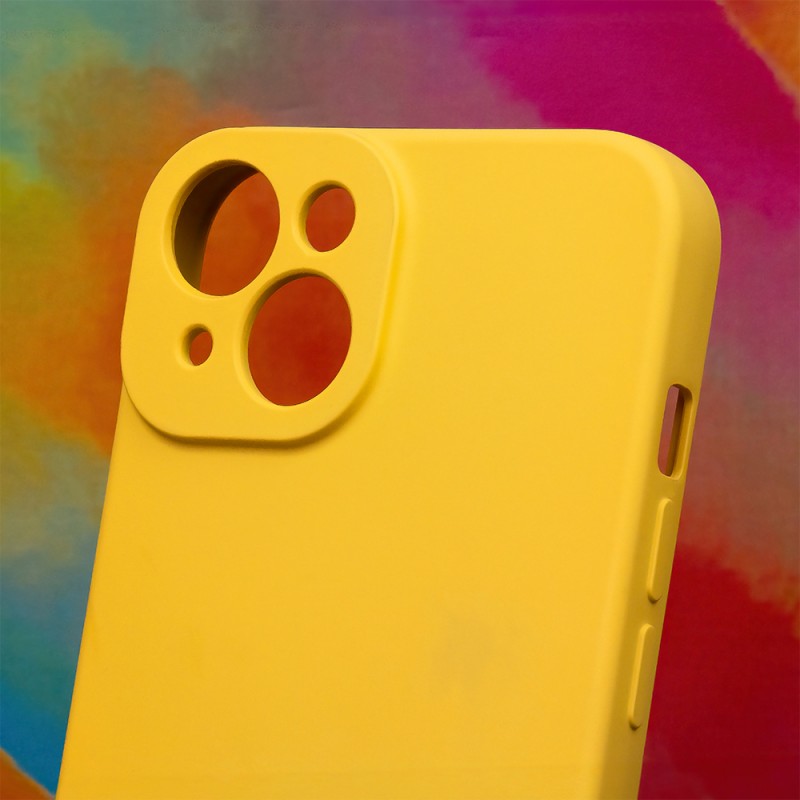 Силиконов капак за Xiaomi Redmi 13c 5G жълт