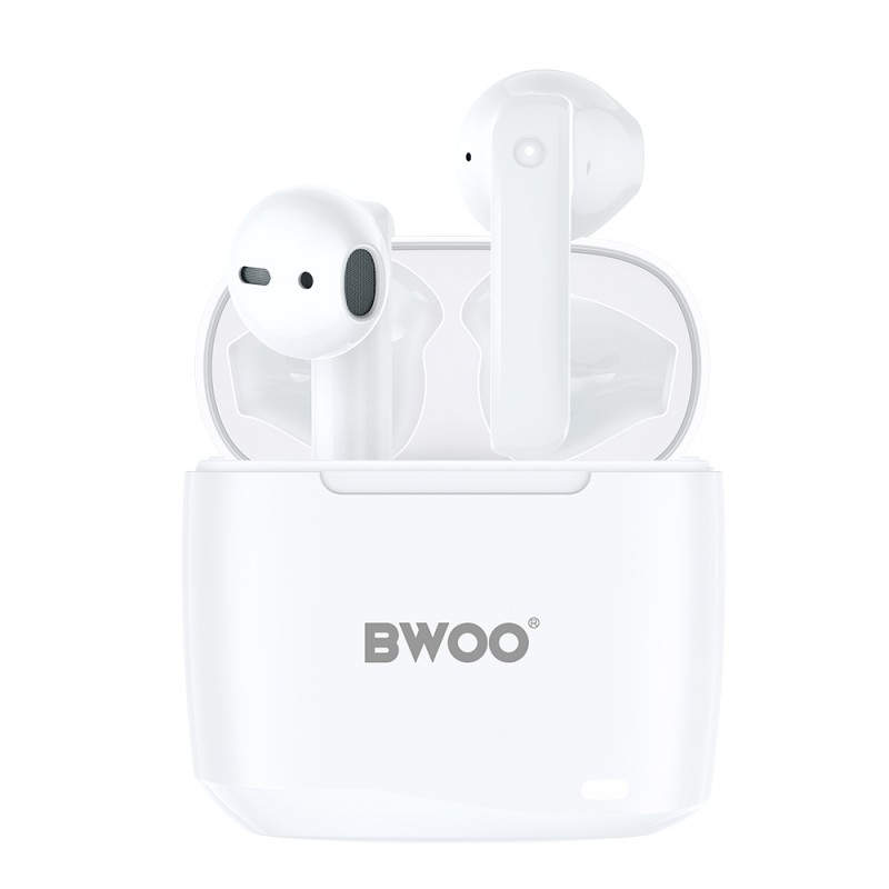BWOO безжични слушалки TWS BW94-WH бели