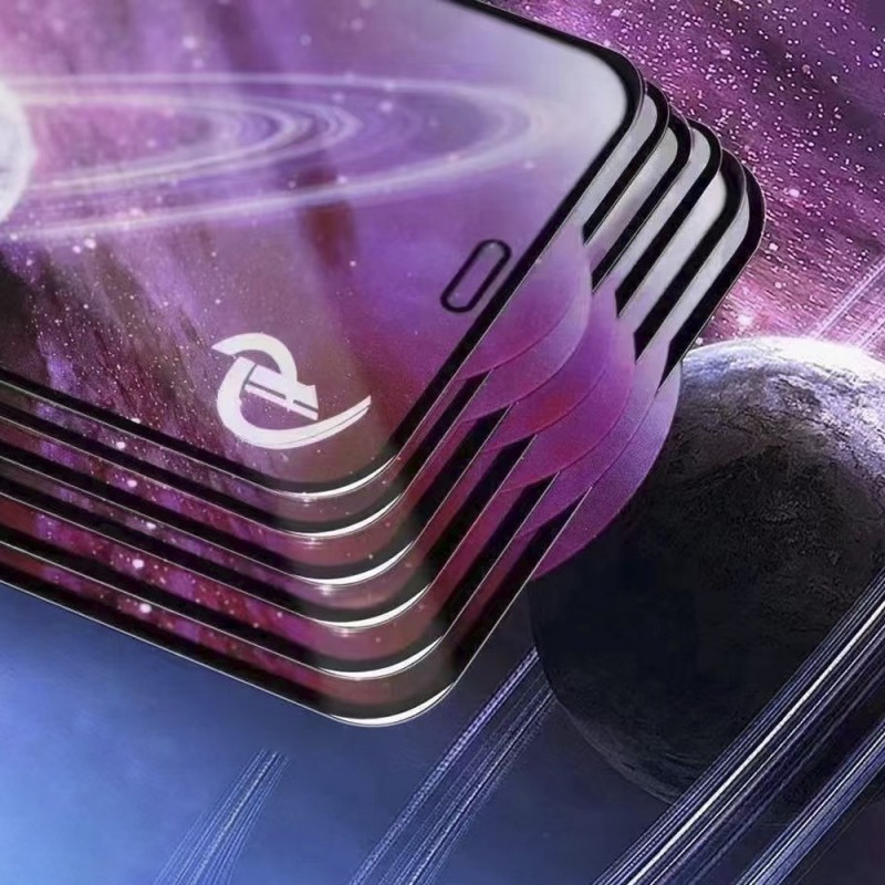 9D закалено стъкло за Huawei P30 Lite черна рамка