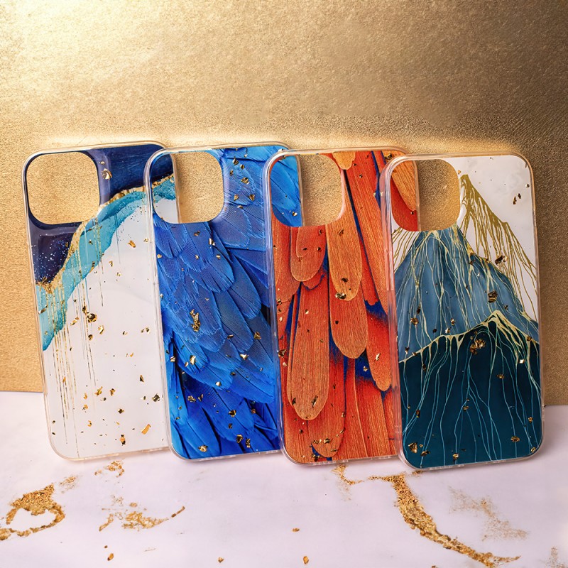 Gold Glam наслагване за Samsung Galaxy A25 5G (глобален) айсберг