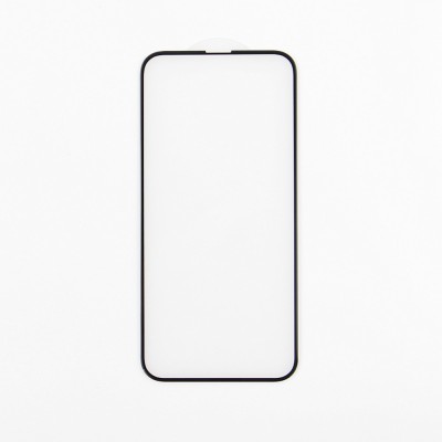 5D закалено стъкло за iPhone 16 Plus 6.7" черна рамка