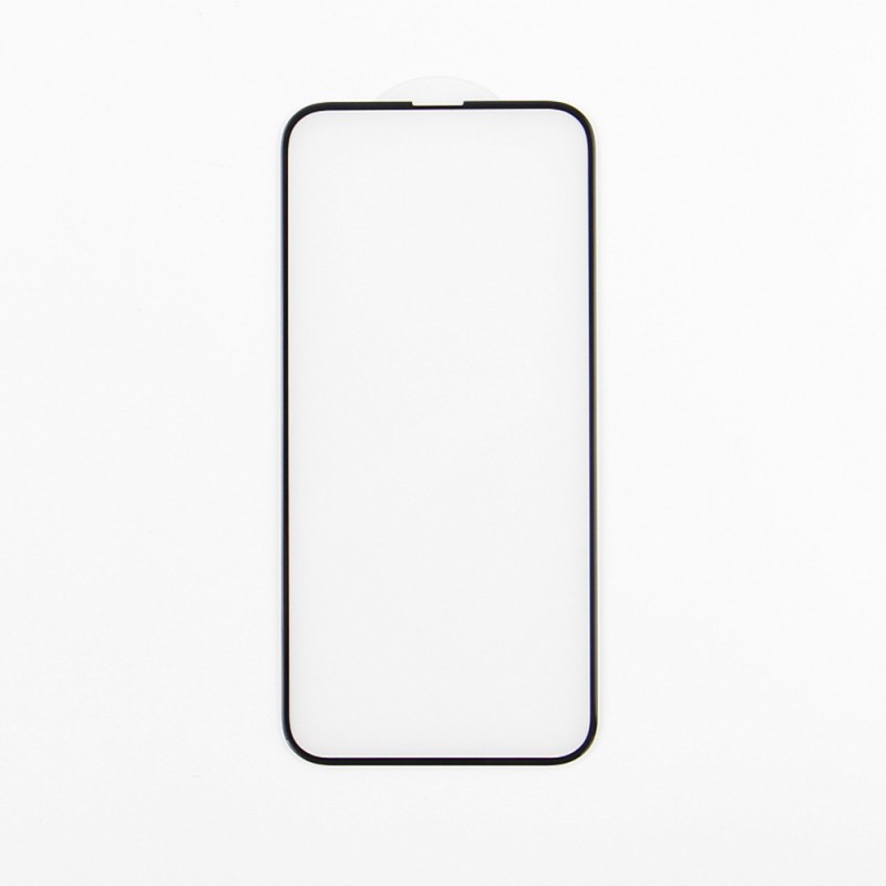 5D закалено стъкло за iPhone 16 Plus 6.7" черна рамка