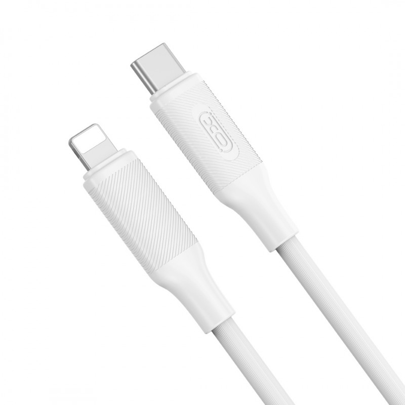 XO кабел NB-Q265A PD USB-C - Lightning 1,0m 27W бял