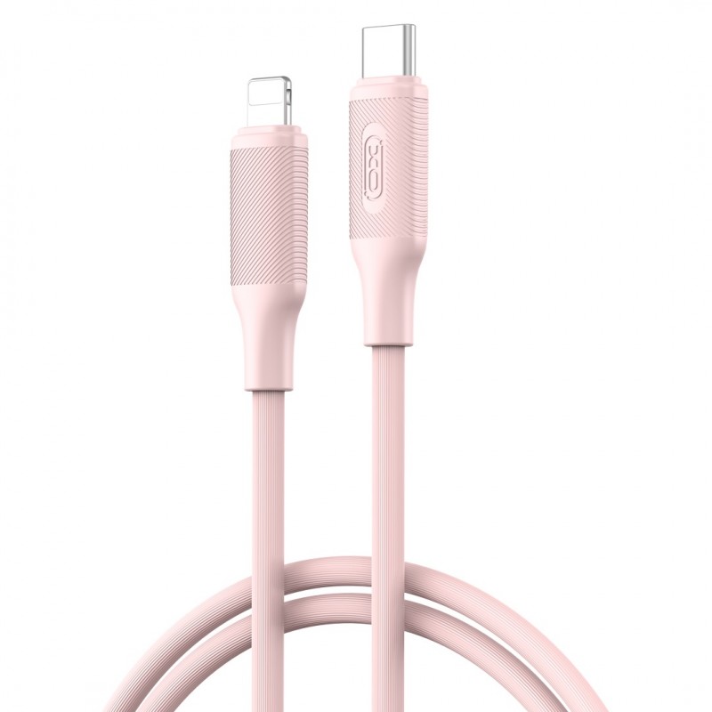 XO кабел NB-Q265A PD USB-C - Lightning 1,0m 27W розов