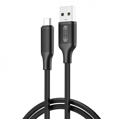 XO кабел NB265 USB - USB-C 1,0m 3A черен