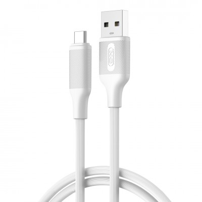 XO кабел NB265 USB - USB-C 1,0m 3A бял