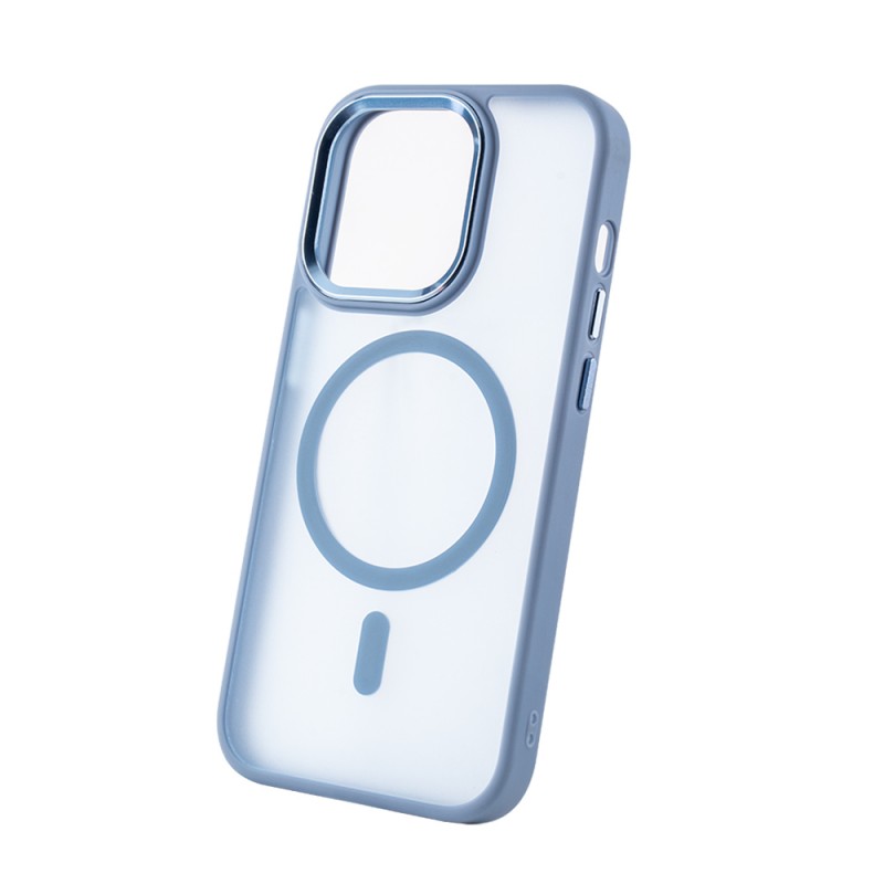 Капак Frozen Mag за iPhone 17 Pro / 18 Pro 6.3" светлосин отворен пръстен