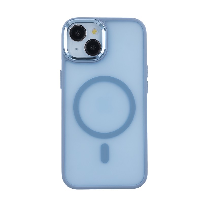 Капак Frozen Mag за iPhone 17 Pro / 18 Pro 6.3" светлосин отворен пръстен