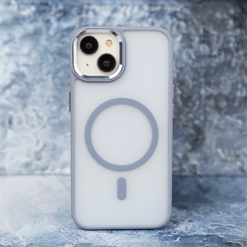 Капак Frozen Mag за iPhone 17 Pro / 18 Pro 6.3" светлосин отворен пръстен
