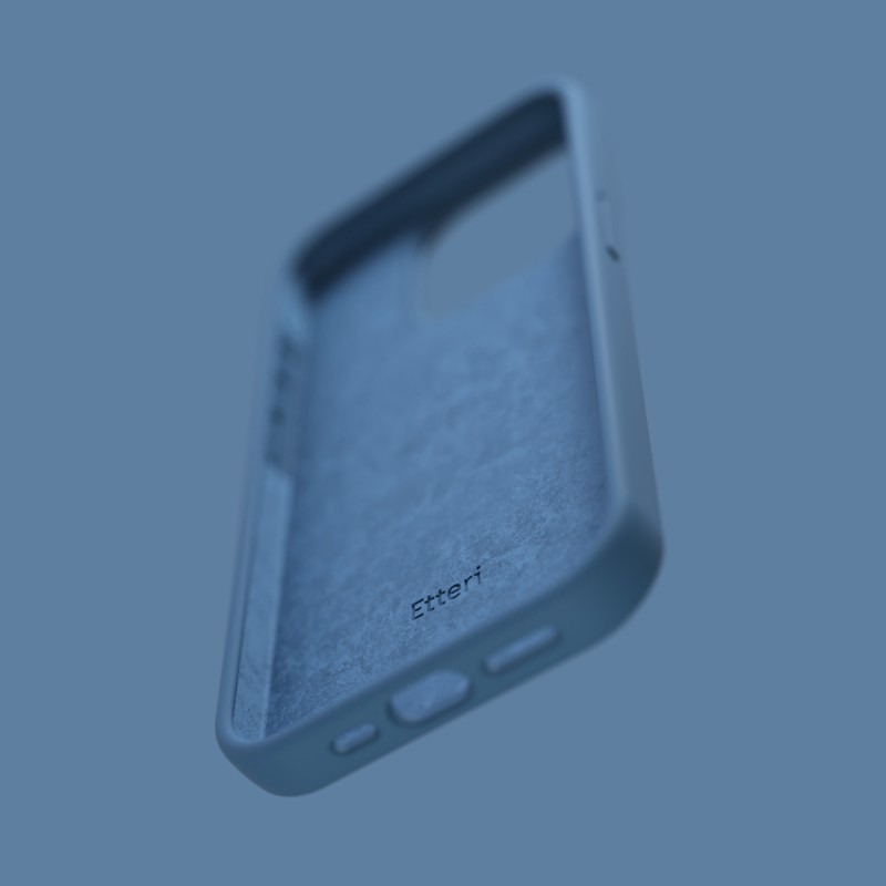 Силиконов кейс Etteri за Samsung Galaxy A25 5G (глобален) тъмно син