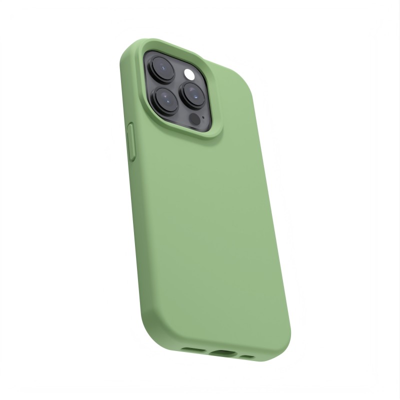 Силиконов кейс Etteri за Xiaomi Redmi Note 13 5G светло зелен