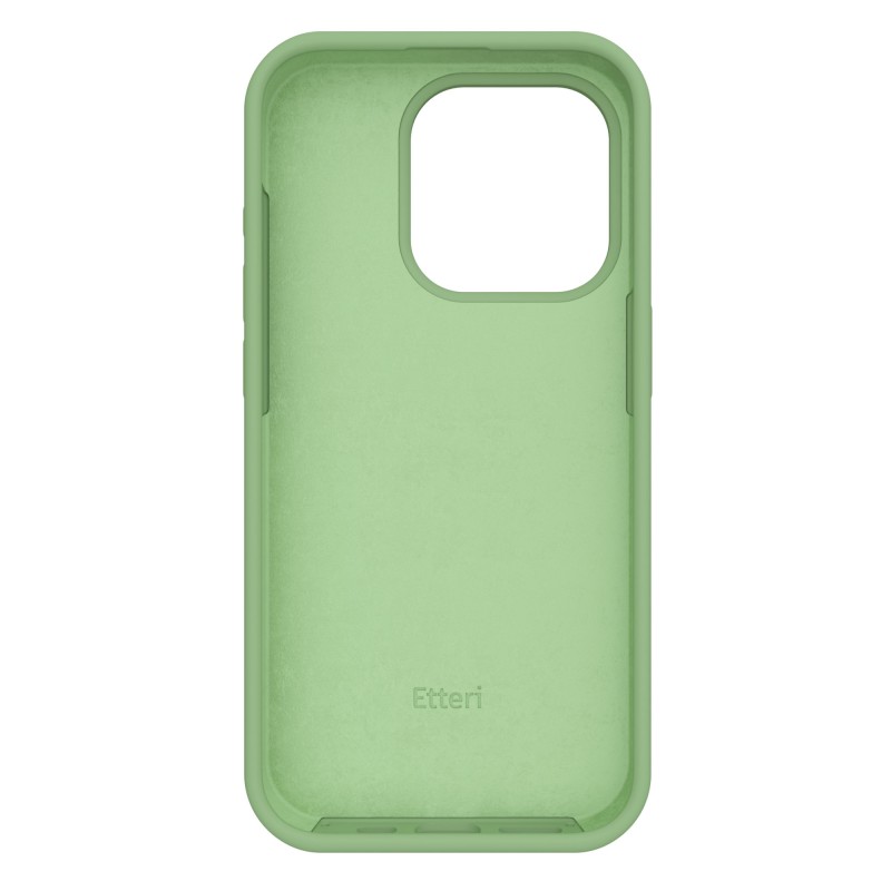 Силиконов кейс Etteri за Xiaomi Redmi Note 13 5G светло зелен