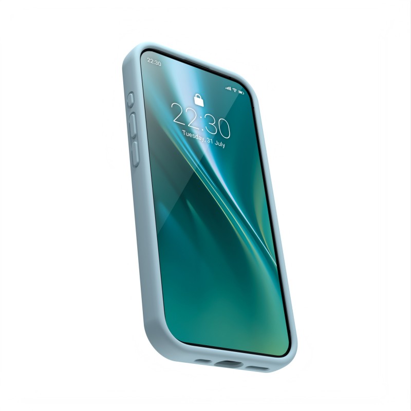 Силиконов калъф Etteri за Samsung Galaxy S23 Ultra светло син